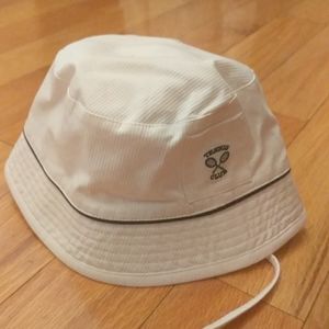 Jacadi kids white bucket hat
